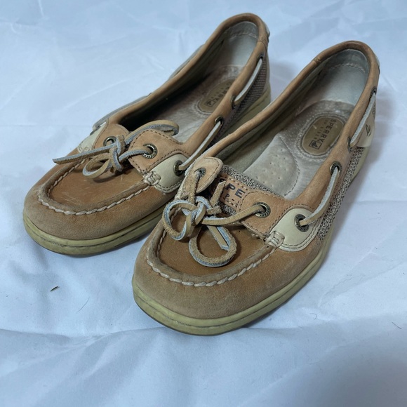 SPERRY ANGELFISH BOAT SHOES WOMEN'S SIZE 8 - Picture 1 of 3